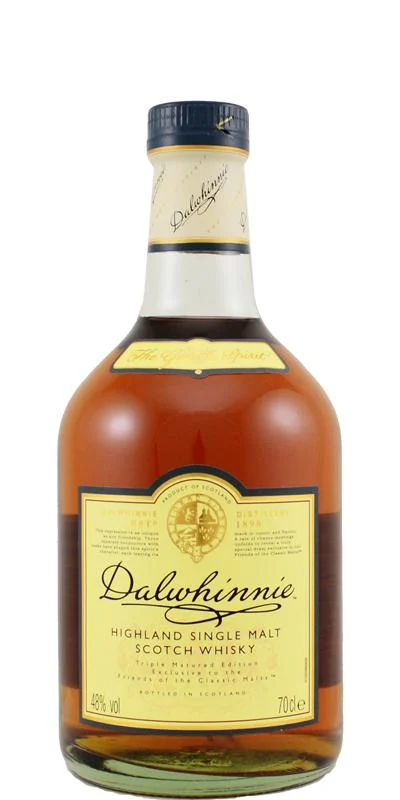 Dalwhinnie Triple Matured (Bottled for the Friends of Classic Malts) Scotch Whisky | 700ML - Whiskey