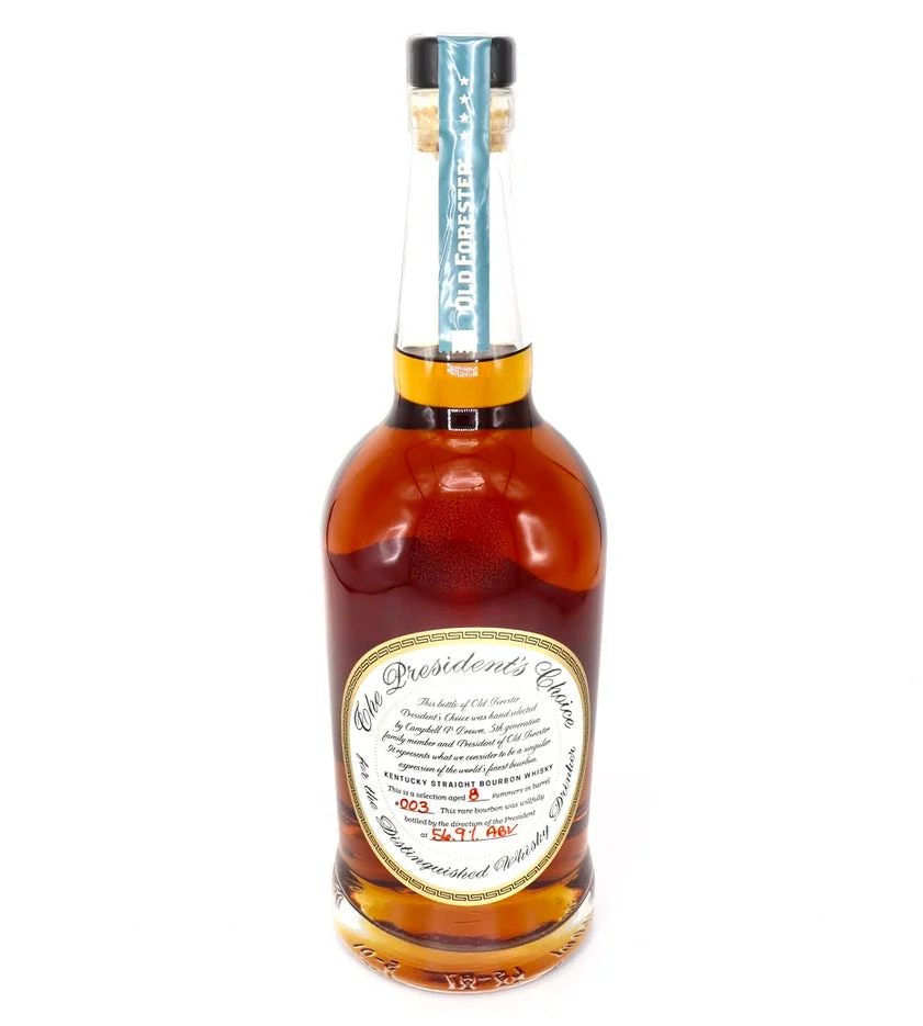 Old Forester President’s Choice Aged 8 Summers in Barrel #003 Kentucky Straight Bourbon Whiskey