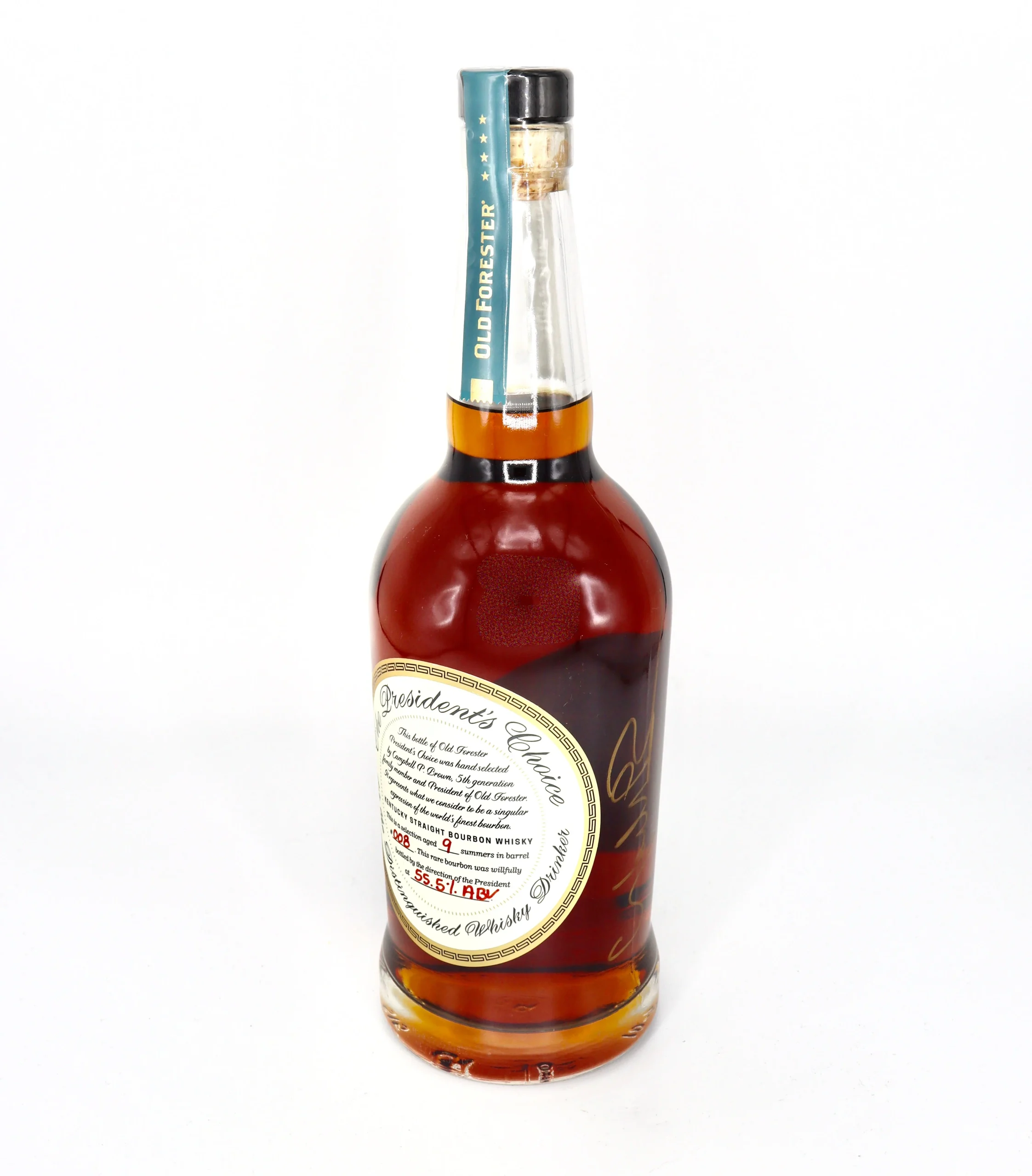 Old Forester President’s Choice Aged 9 Summers in Barrel #008 Kentucky Straight Bourbon Whiskey - Whisky