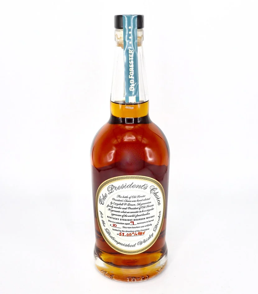 Old Forester President’s Choice Aged 9 Summers in Barrel #010 Kentucky Straight Bourbon Whiskey - Whisky
