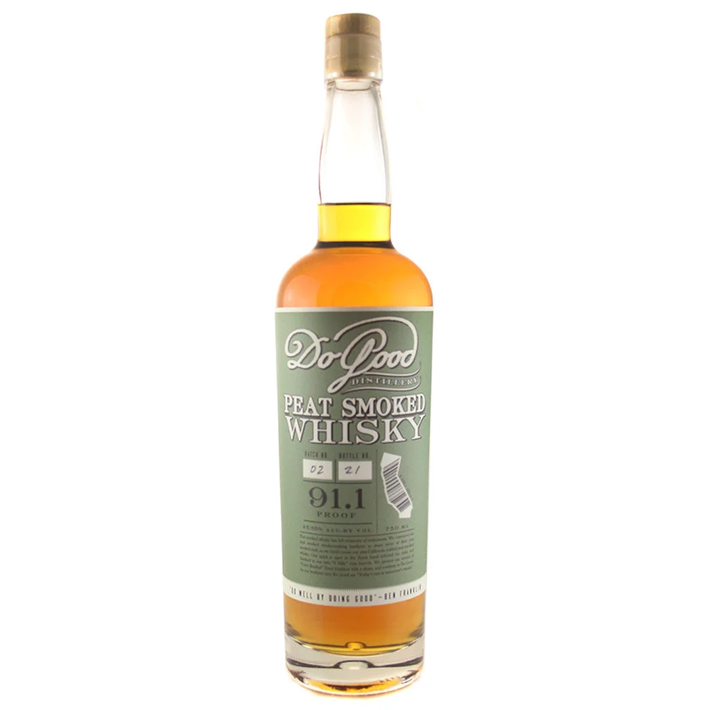 Do Good Distillery Peat Smoked Whisky - Whiskey