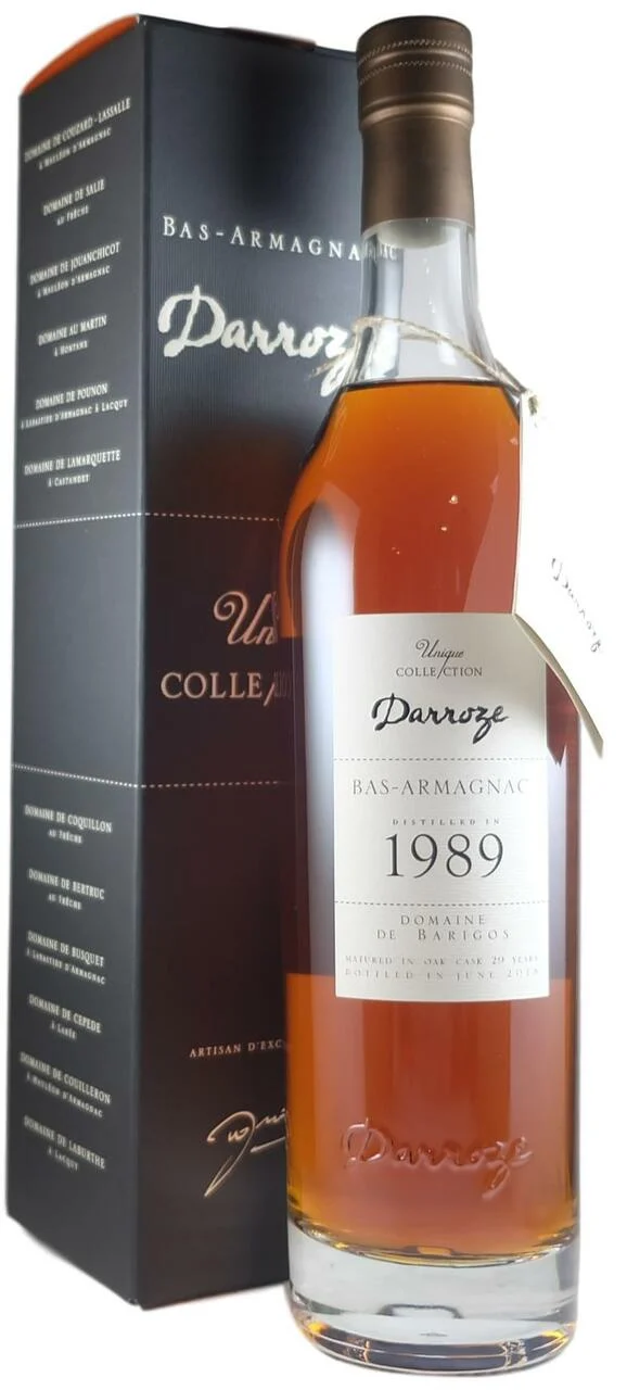 Darroze Domaine de Barigos Vintage 1989 Armagnac - Brandy