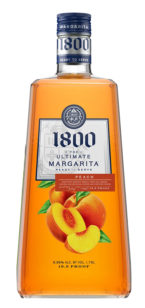 1800 The Ultimate Margarita Peach Liqueur | 1.75L