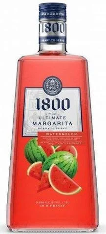 1800 Ultimate Watermelon Margarita Ready to Drink | 1.75L - Licor