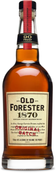 Viejo Forester 1870 Lote original - Whisky