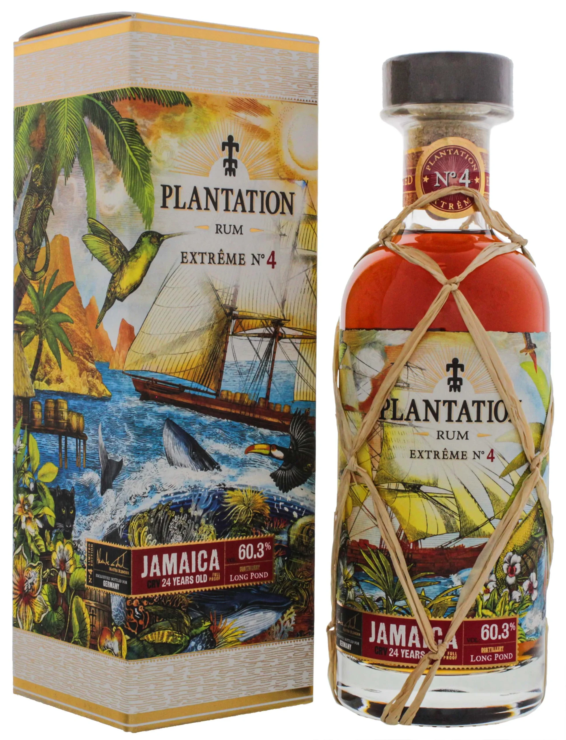 Plantation Extreme No. 4 24 Year Old Jamaica Rum