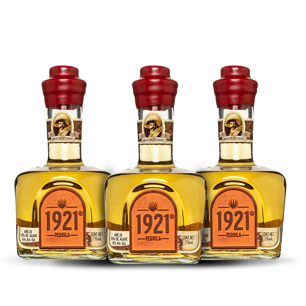 1921 Anejo Tequila (3) Bottle Bundle
