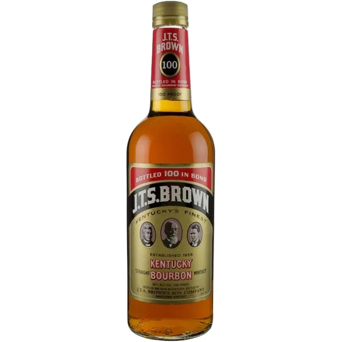 JTS Brown 100 proof Bourbon Whiskey