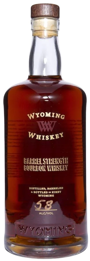 Whisky Wyoming Whisky Bourbon fuerte en barril