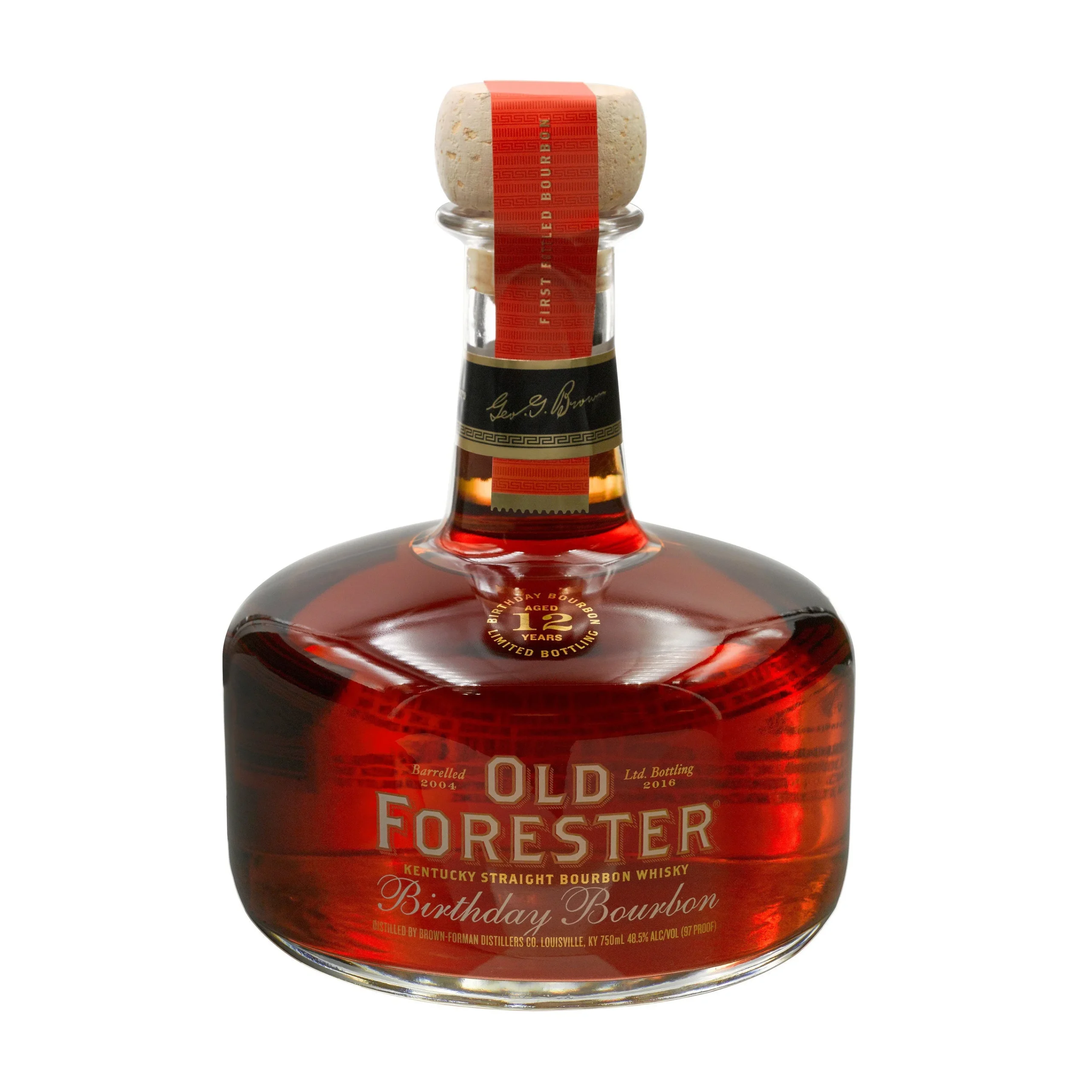 Old Forester 2016 Birthday Bourbon Kentucky Straight Bourbon Whiskey - Whisky