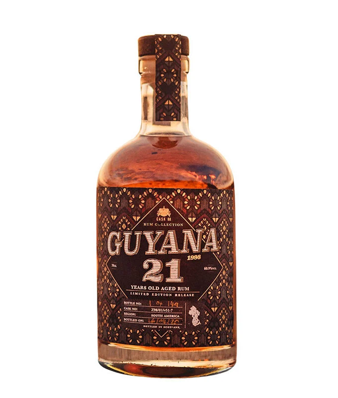 Guyana 21 Year Old Rum - Ron
