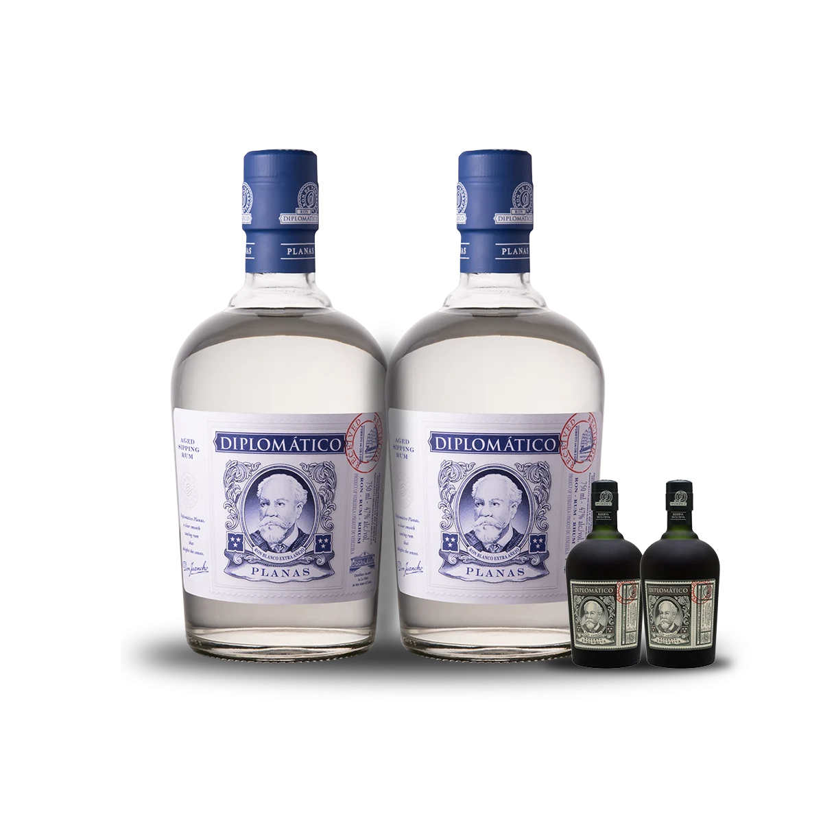 Diplomático Planas Rum (2) Bottle Bundle - Ron