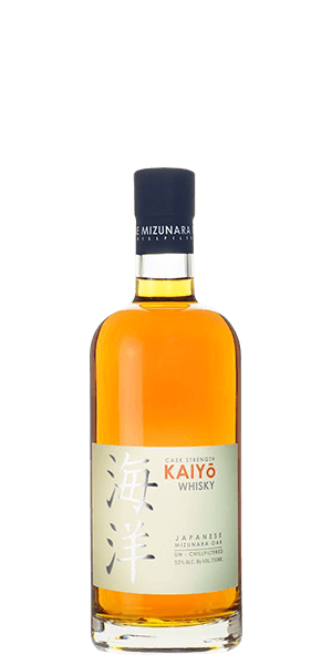 Kaiyo Mizunara Aged Cask Strength Japanese Malt Whisky - Whiskey