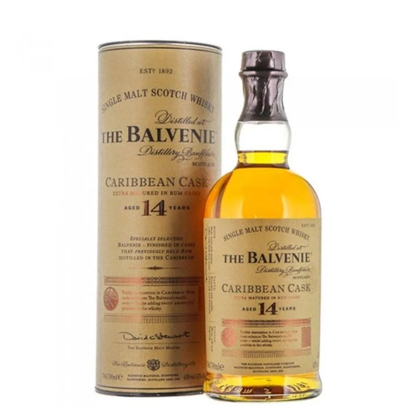 THE BALVENIE 14 Caribbean Rum Cask Finish - William Grant & Sons