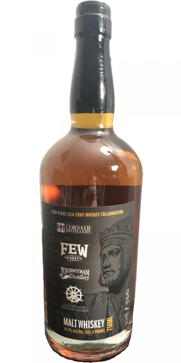 Whisky de malta de colaboración artesanal Four Kings 2016