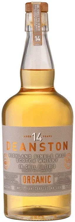 Deanston Organic 14 Year Old Single Malt Scotch Whisky - Whiskey