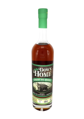 Down Home Batch #1 Straight Rye Whiskey