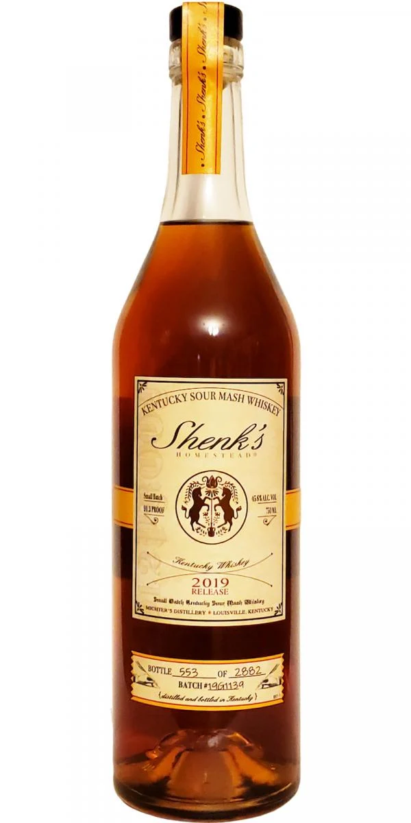 Shenk’s Homestead 2019 Kentucky Sour Mash Whiskey