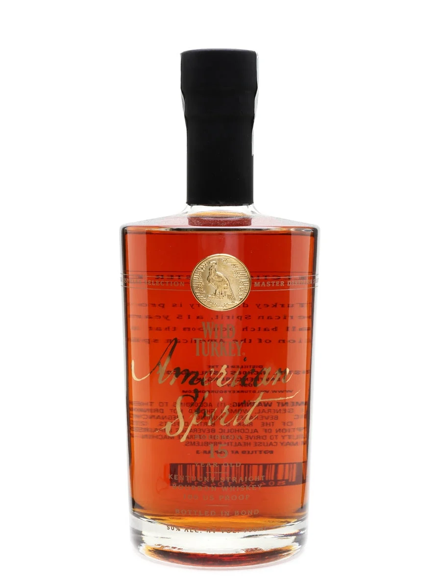 Wild Turkey American Spirit 15 Year Old Kentucky Straight Bourbon Whiskey