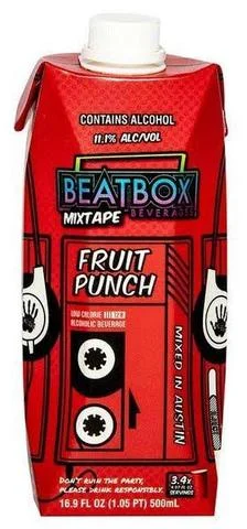 Beatbox Fruit Punch Ready to Drink Cocktails | 500ML - Liqueur