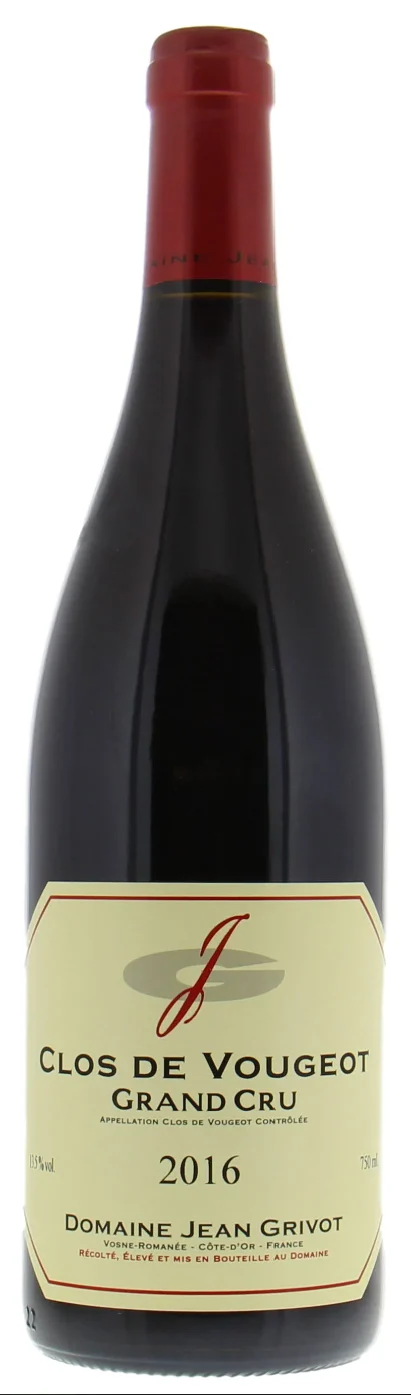 2016 | Jean Grivot | Clos de Vougeot Grand Cru - Wine