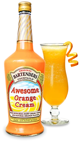 Bartender's Original Awesome Orange Cream Cocktail - Liqueur