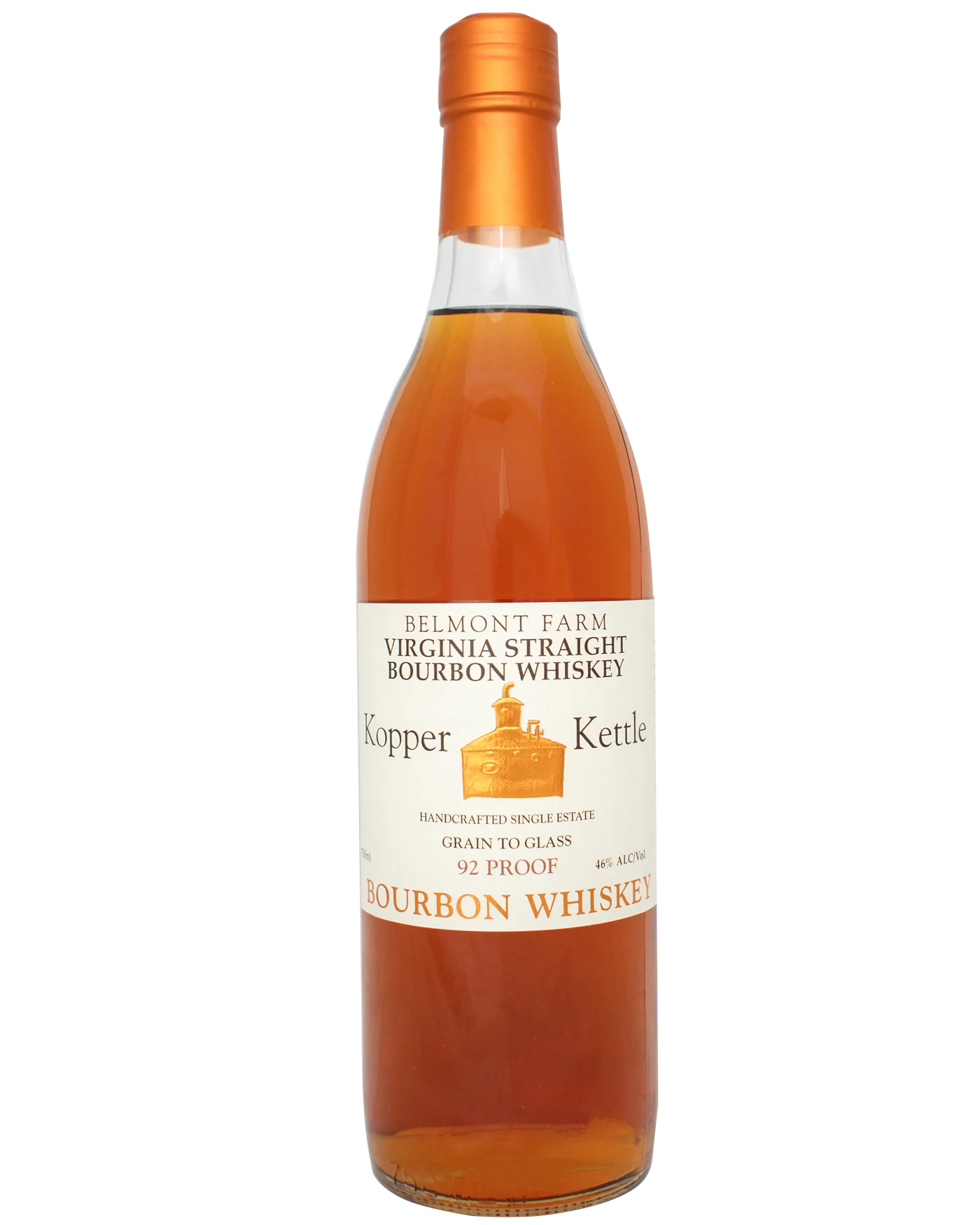 Belmont Farm Kopper Kettle Virginia Straight Bourbon Whiskey