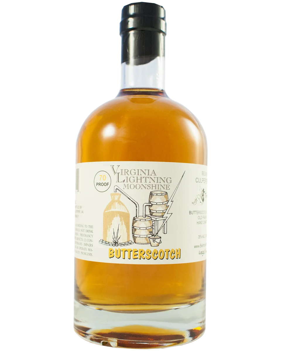 Virginia Lightning Butterscotch Moonshine