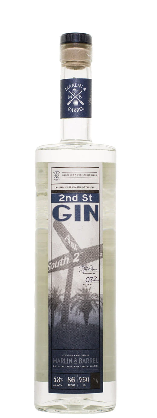 Marlin & Barrel 2nd Street Gin - Ginebra