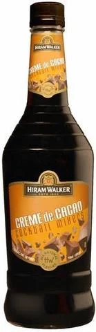 Hiram Walker Creme De Cacao Dark Liqueur | 1L