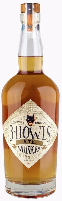 3 Howls Rye Whiskey - Whisky