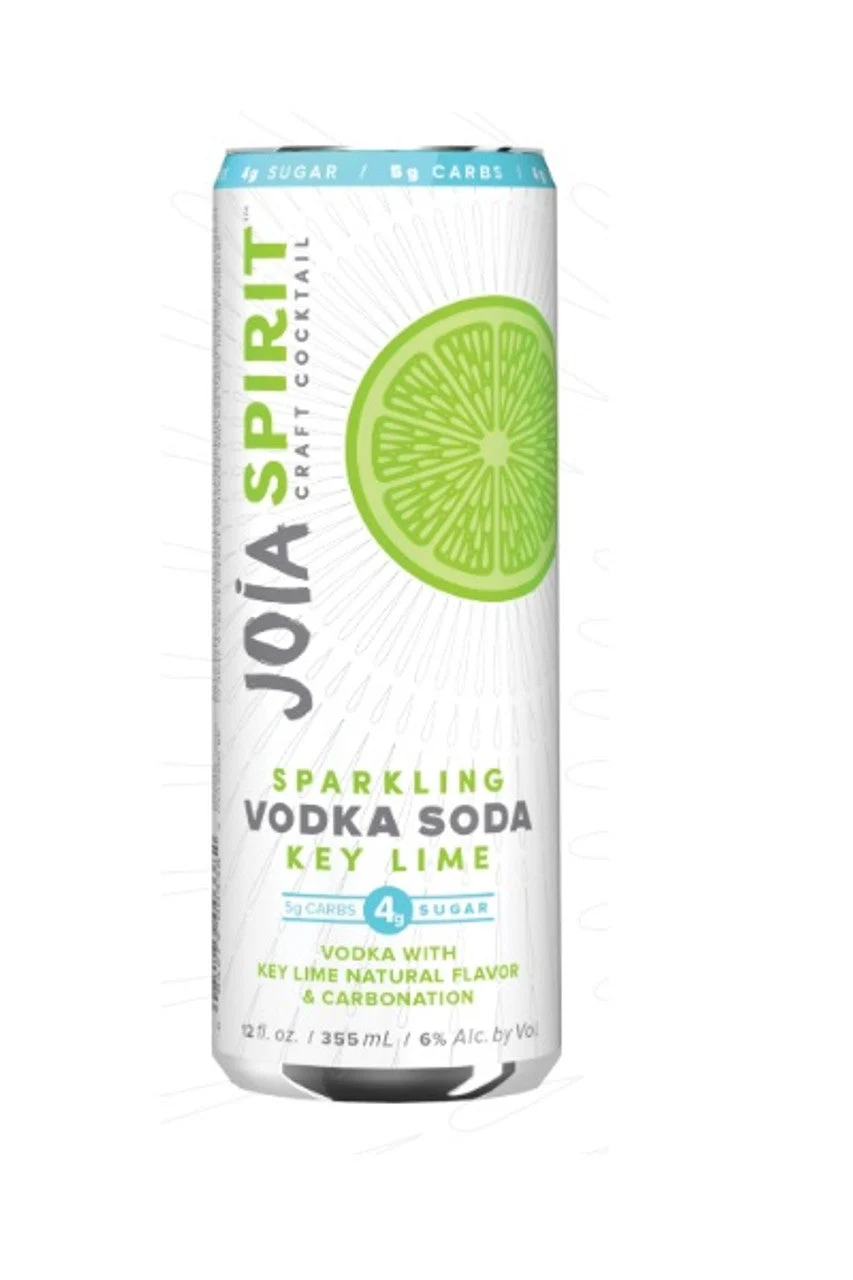 Joia Sparkling Soda Key Lime Vodka Cocktail 4 Pack | 355ML