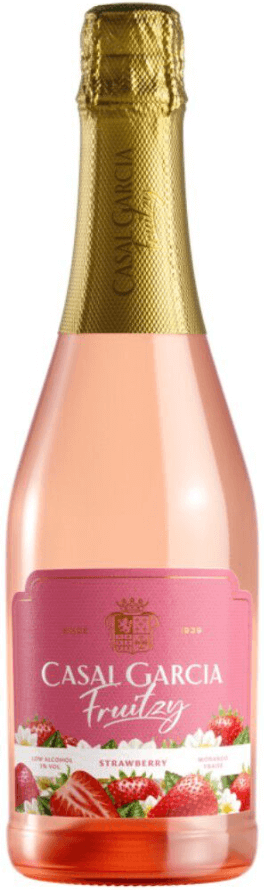 Vino Espumoso Casal García Fruitzy Fresa - Garrafinhas