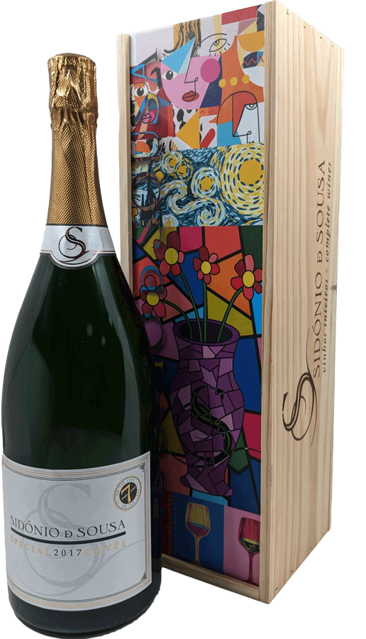 Espumante Sidónio De Sousa Special Cuvee Bruto Magnum Caixa - Garrafinhas