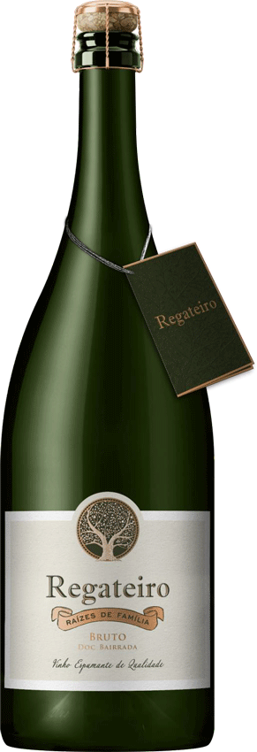 Espumante Regateiro Raizes De Familia Bruto Magnum - Garrafinhas