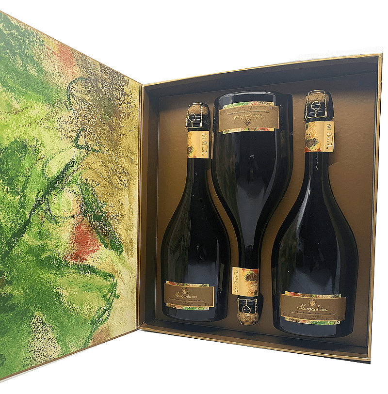 Conjunto Murganheira Pinot Noir Vintage - Garrafinhas