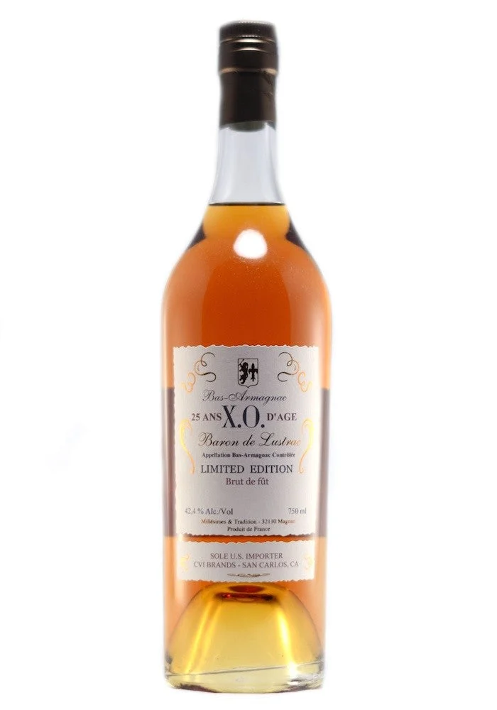 Baron de Lustrac X.O. 25 Year Old Bas Armagnac - Liqueur