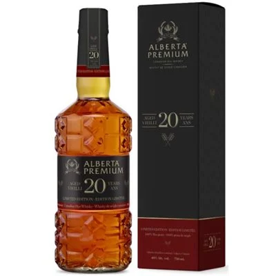 Whisky de centeno Alberta Premium de 20 años - Whiskey