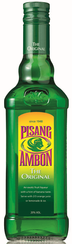 Licor Pisang Ambon - Garrafinhas