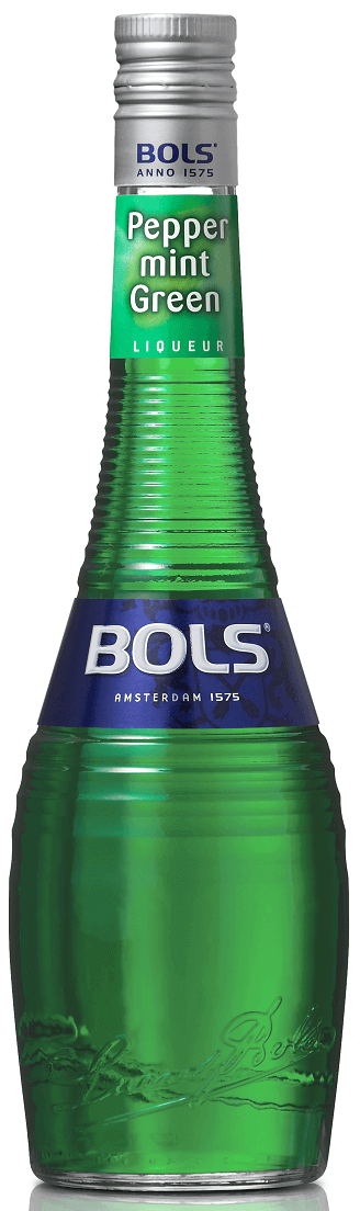 Licor verde de menta Bols - Garrafinhas