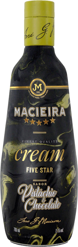 Licor Macieira Cream Pistachio & Chocolate - Garrafinhas