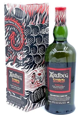 Ardbeg Scortch "Fiercely Charred" Scotch Whisky - Whiskey