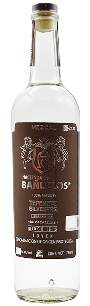 Hacienda de Banuelos Joven Tepemete Silvestre Mezcal