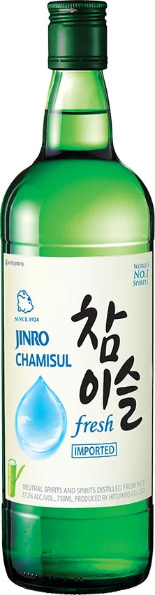 Jinro Chamisul Soju Fresh 17.2% Liqueur