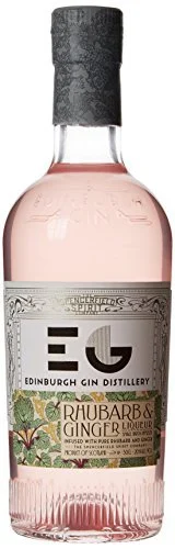 Licor de ginebra de ruibarbo y jengibre de Edimburgo | 500ML