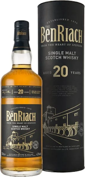 The BenRiach 20 Year Old Single Malt Scotch Whisky - Whiskey