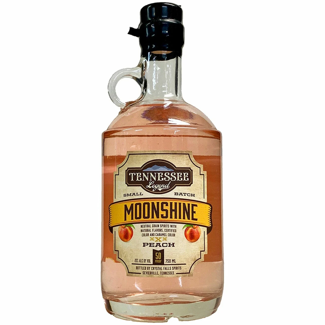 Tennessee Legend Small Batch Peach Moonshine - Whiskey