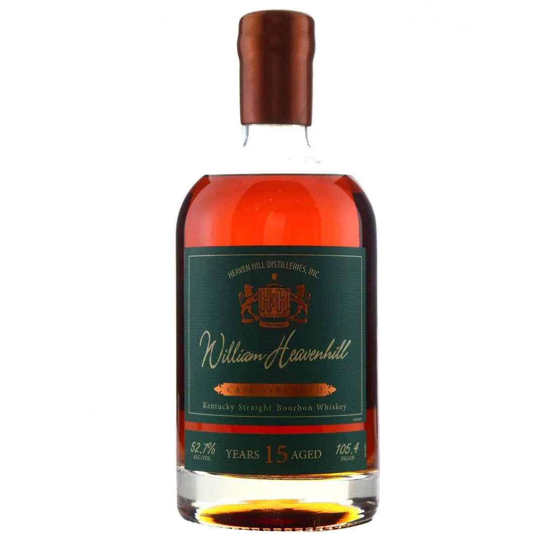 William Heavenhill Cask Strength 15 años Whisky Bourbon puro de Kentucky, prueba 105,4