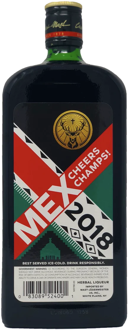 Jagermeister Mexico World Cup 2018 Edition Liqueur