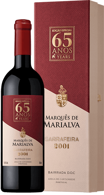 Marquês De Marialva 65 Anos Garrafeira Tinto - Garrafinhas